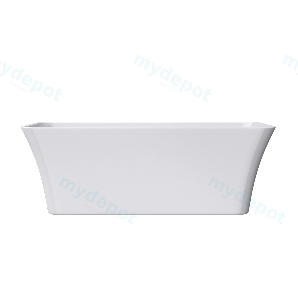 [75119/BT529-1700] 1700mm Gloss White Acrylic Free Standing Bathtub