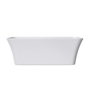 1700mm Gloss White Acrylic Free Standing Bathtub