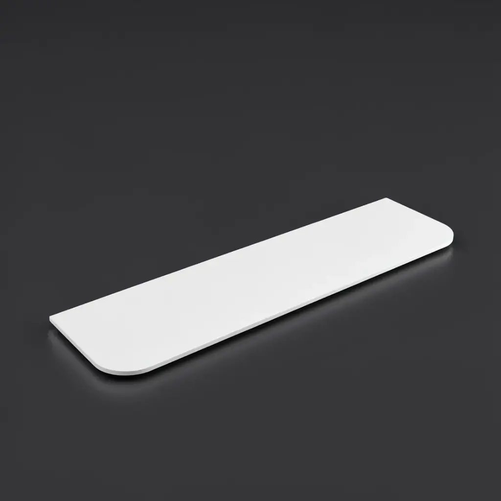 [56415] 1805X505X20mm Blanco White(WG034) Zero Silica Engineer Curve Stone Top Top