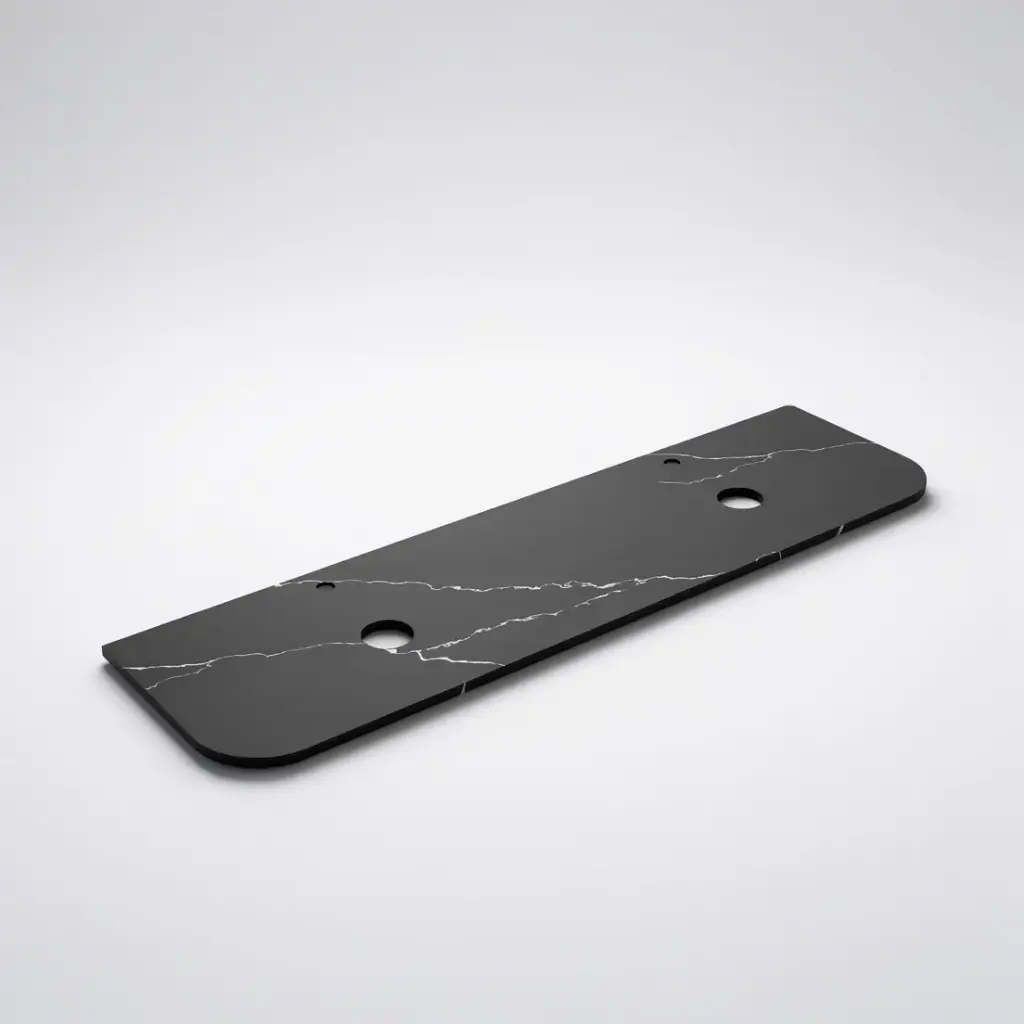 [56400] 1805X505X20mm Calacatta Night (WG485)Zero Silica Engineer Curve Stone Top