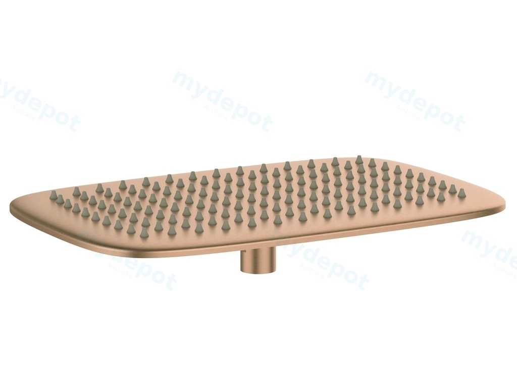 [55113] 200*300*2mm Shower Head Brushed Bronze