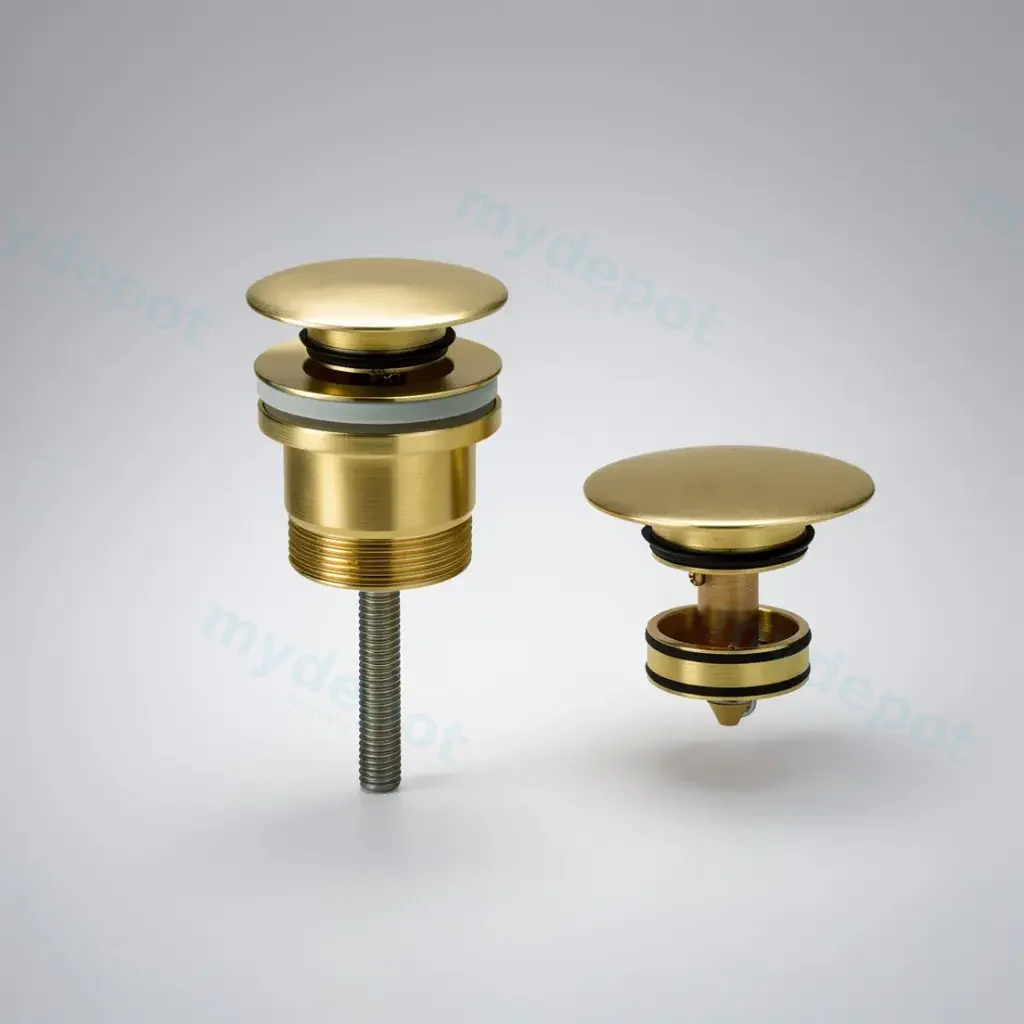 32mm Universal Basin Pop-Up Waste Brushed Gold