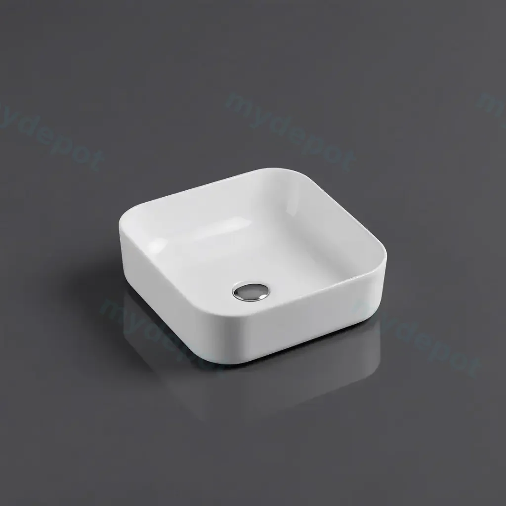 [50123] 360*360*110mm Above Counter Square Basin