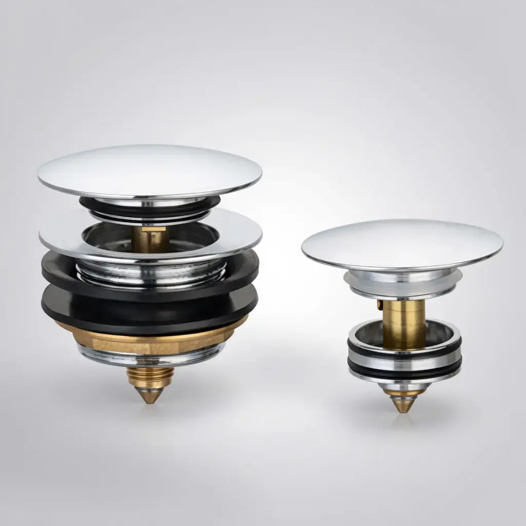 40mm Non Overflow Pop-Up Waste Chrome