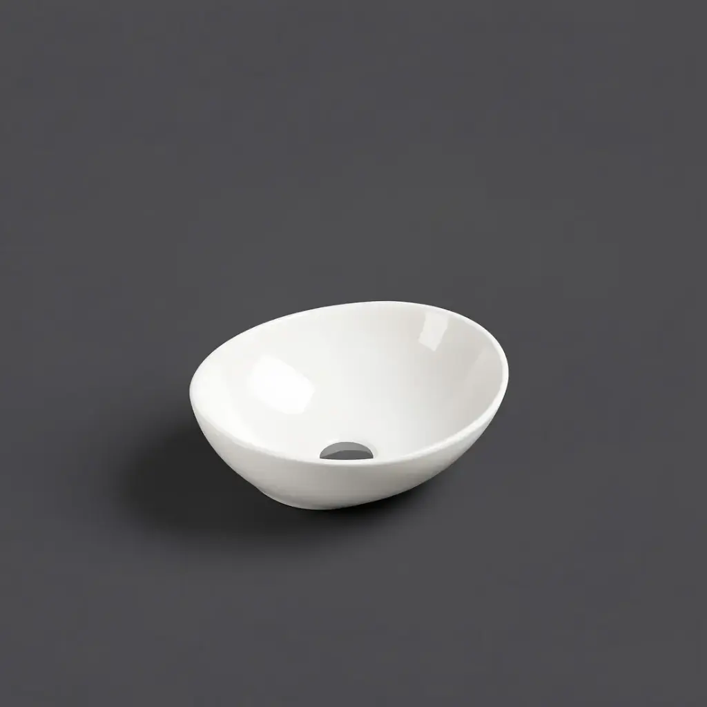 [50064] 410*335*145mm Above Counter Oval Basin