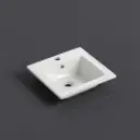 420*420*170mm Insert Square Basin With Mixer Hole