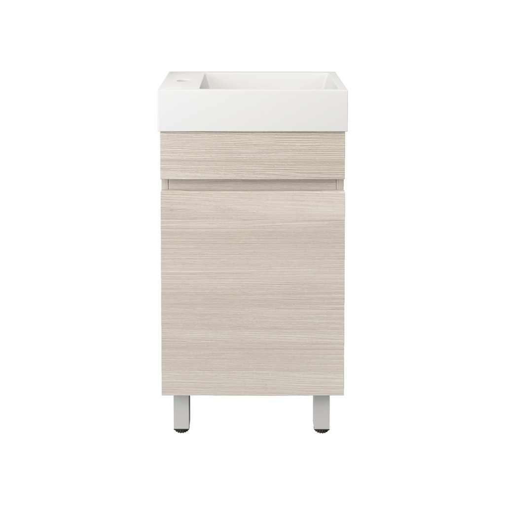 [56553] 420X250X500mm Camden Modern Free Standing Cabinet Coastal Oak,Soft Closing Finger Pull Doors