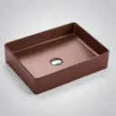 470*360*110mm Etna Cappuccino Above Counter Rectangular Basin