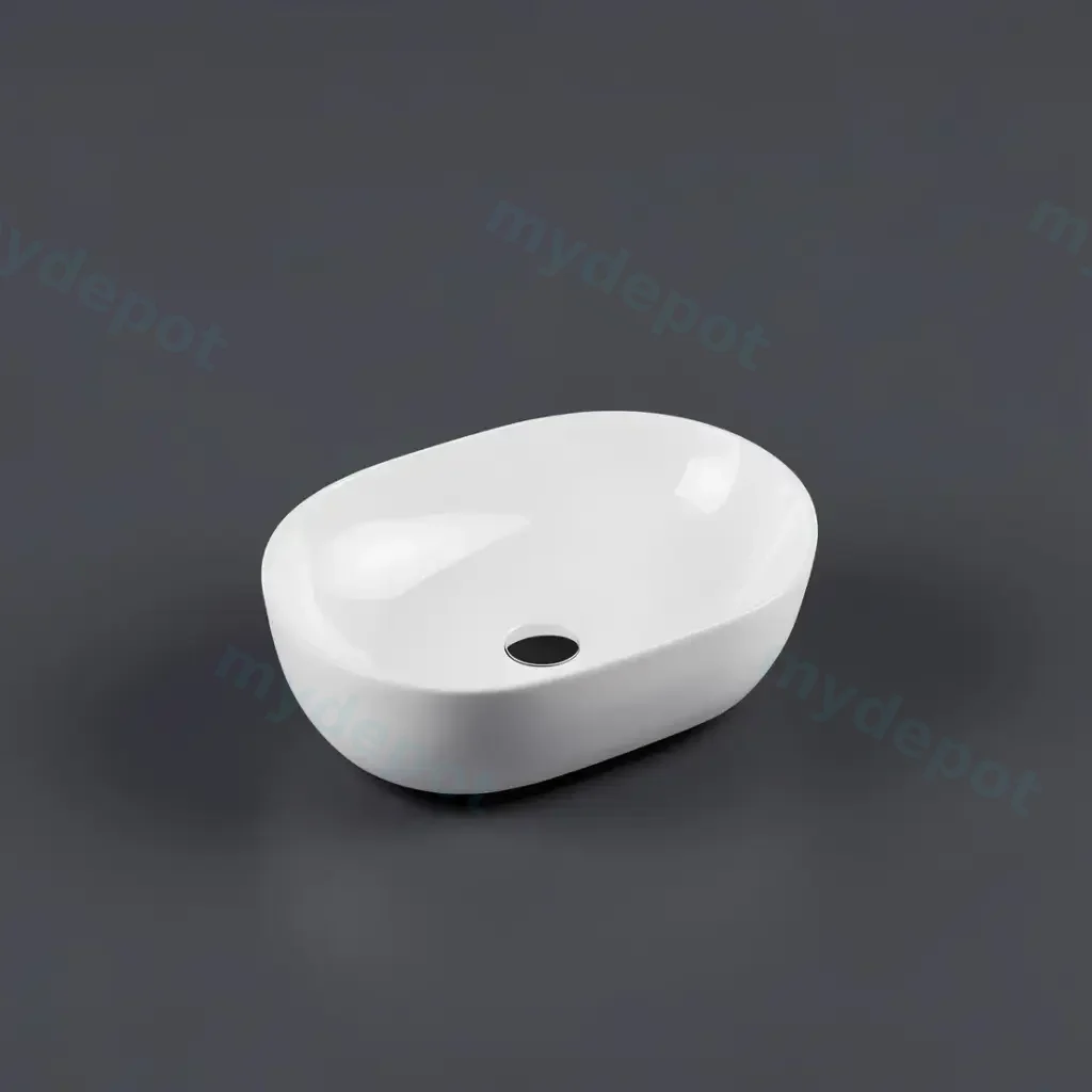 [50074] 485*350*130mm Above Counter Oval Basin