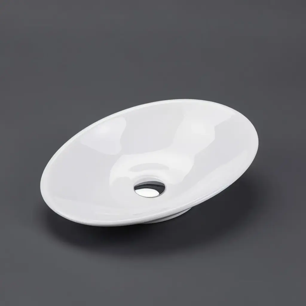 [50065] 490*350*95mm Above Counter Oval Basin