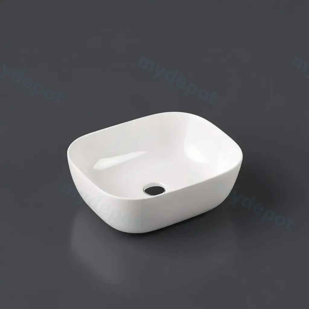[50075] 490*395*150mm Above Counter Oval Basin