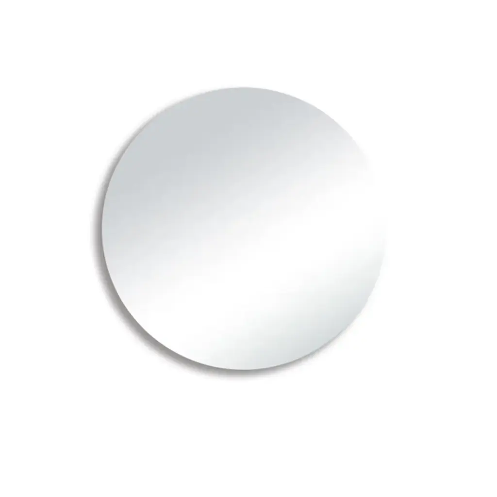 [85011/PM500] 500mm Pencil Edge Round Plain Mirror