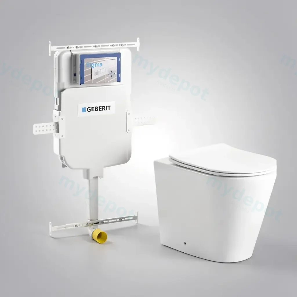 560X365X420mm Agena Geberit Inwall Floor Toilet Suite Pan