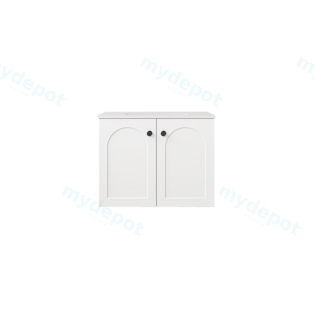 590*455*470mm Matte White Chester Federation Wall Hung PVC Cabinet