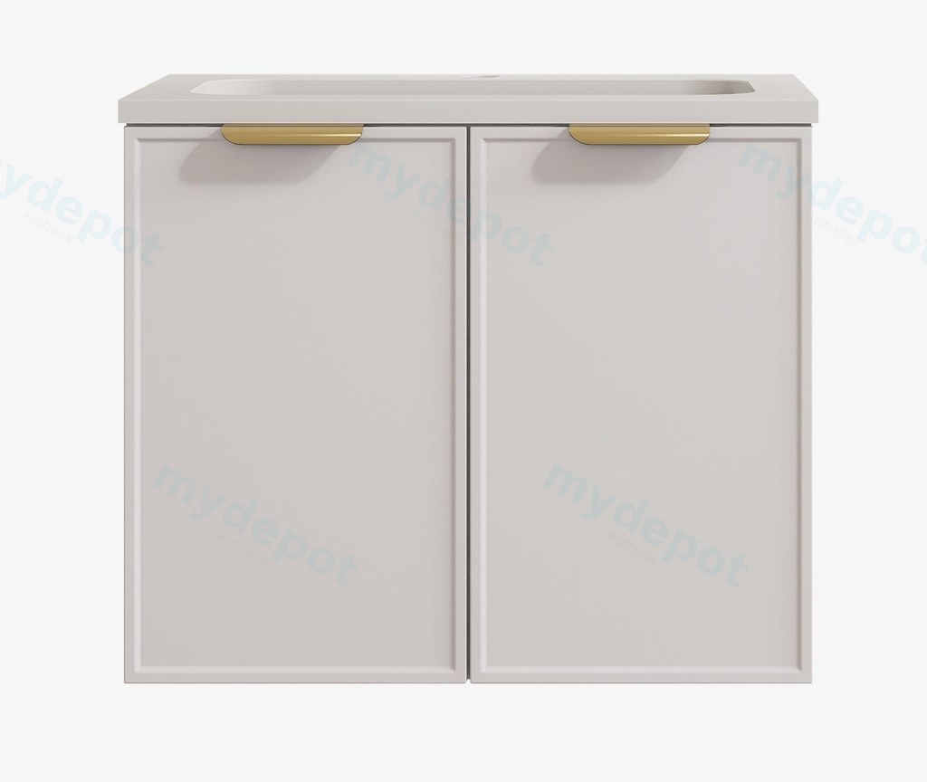590*455*560mm Matte White Madura Federation Wall Hung PVC Cabinet