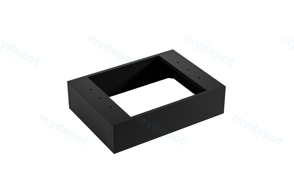[56696] 590X340X150 Matte Black Kickboard