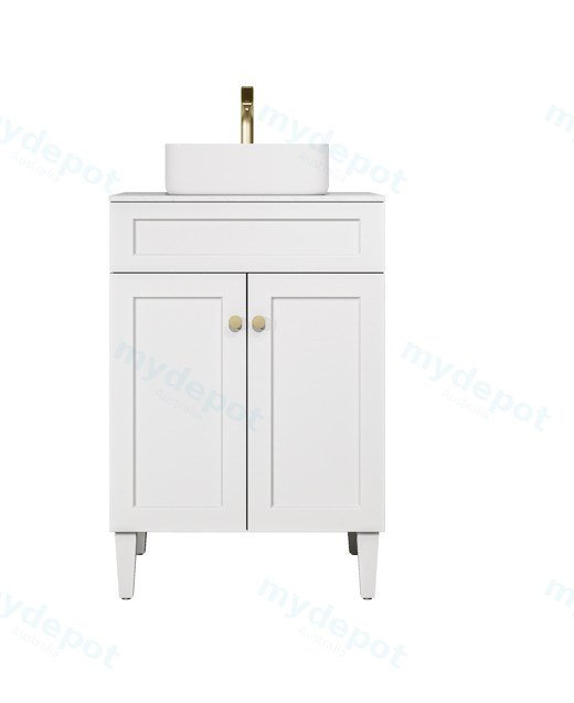 590X455X860mm Harold Federation Free Standing PVC Cabinet
