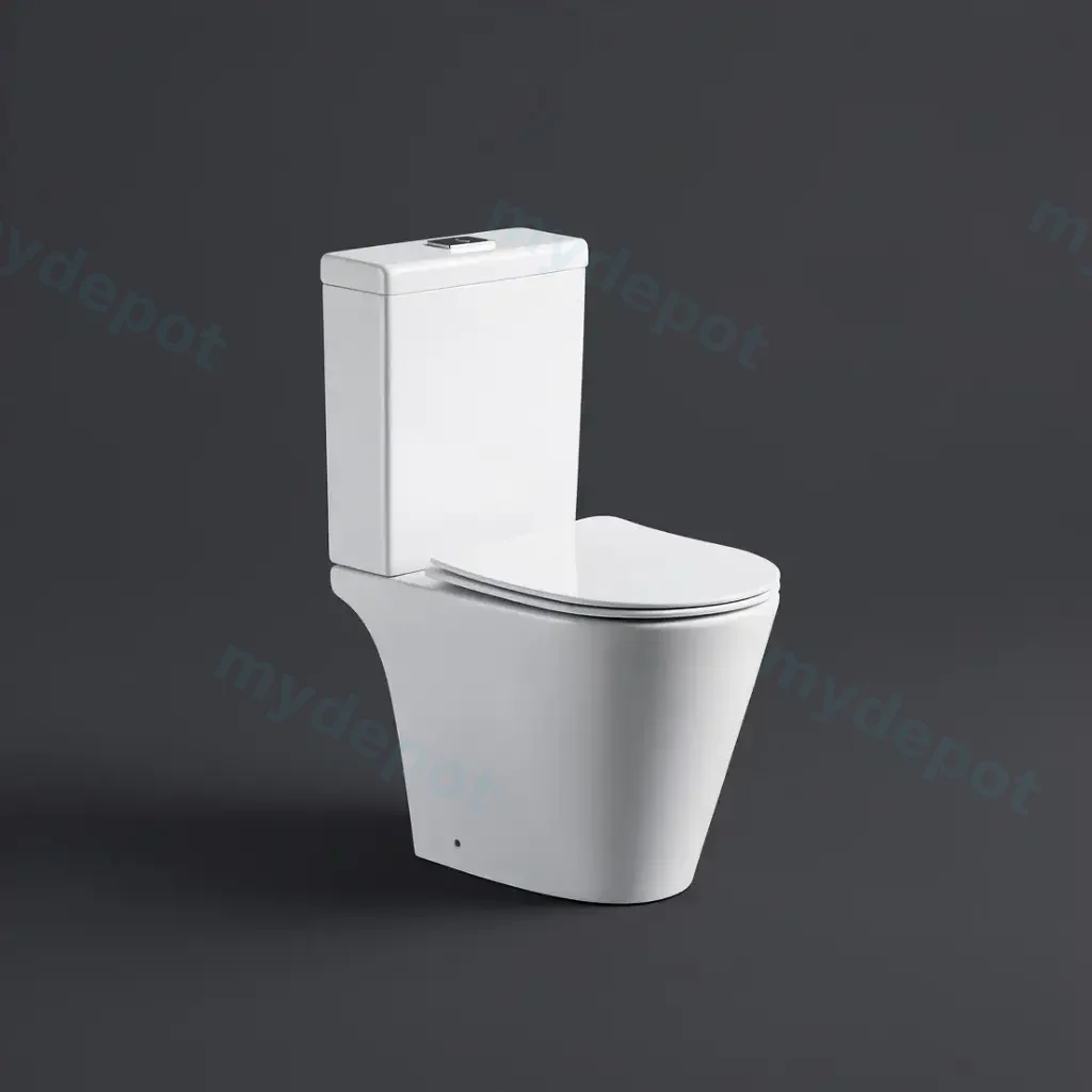 600*390*805mm Rocca Tornado Rimless Toilet Suite