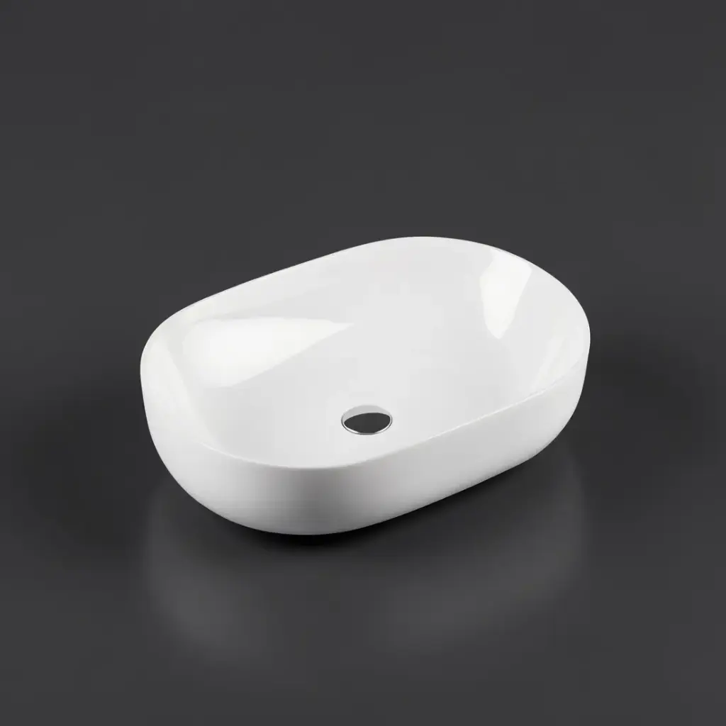 [50079] 600*415*140mm Above Counter Oval Basin
