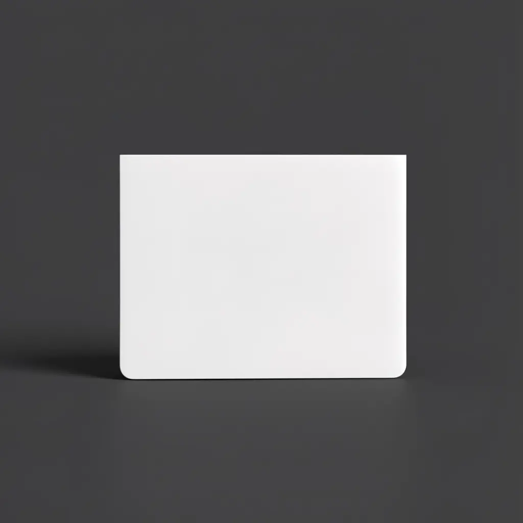 [90206/MW6046ST] 600x465x15mm Matte White Sintered Stone Top Benchtop