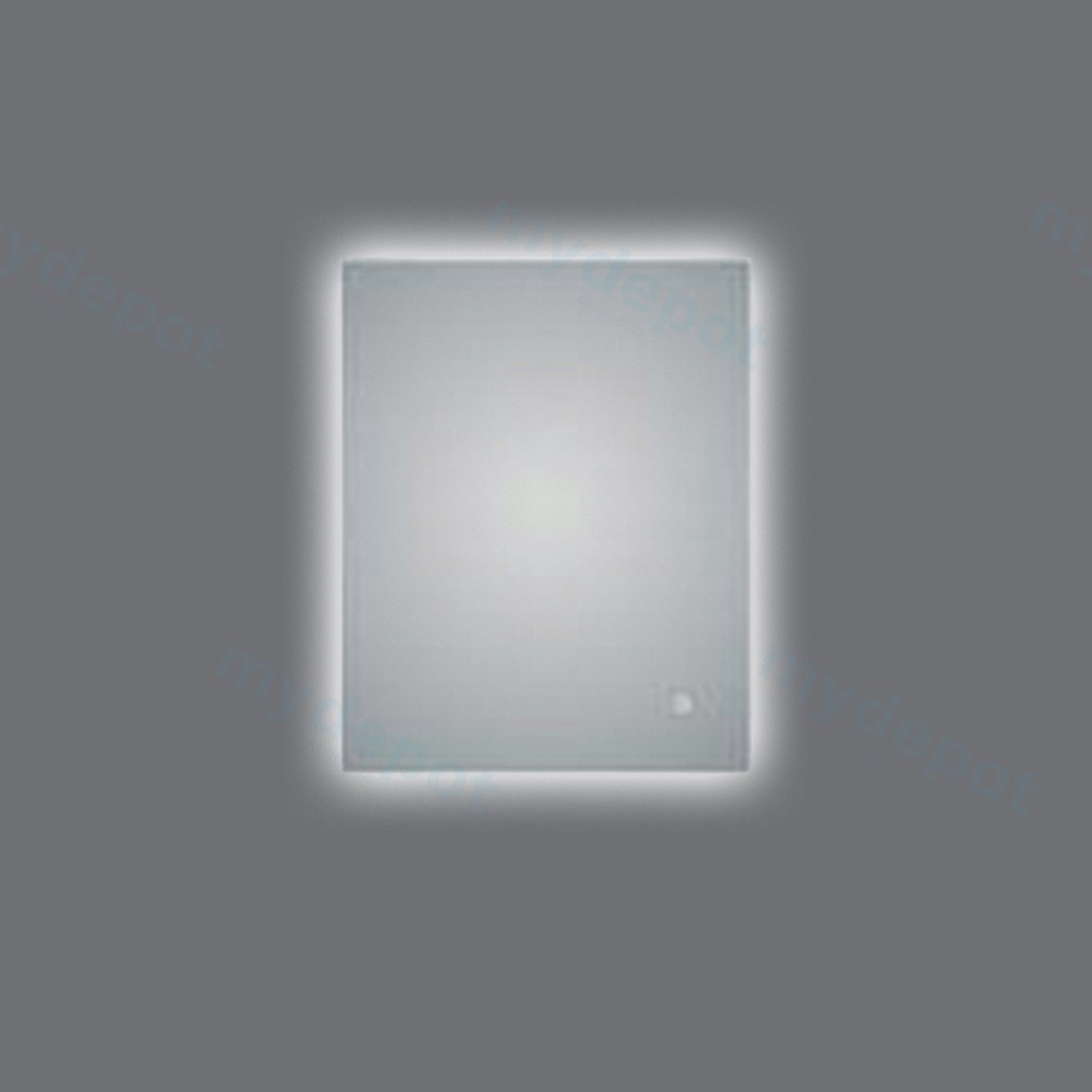 [41221] 600*750mm Sharpe Edgd 3 Color Lighting Backlit LED Mirror Touch Sensor Switch Defogger Pad Wall Mounted Vertical or Horizontal