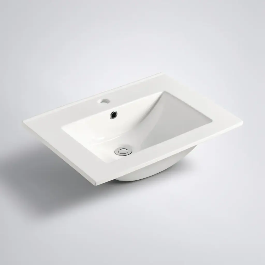 [90109/CT6036] 600L*360D*175HMM NANA GLOSS WHITE THIN EDGE CERAMIC TOP