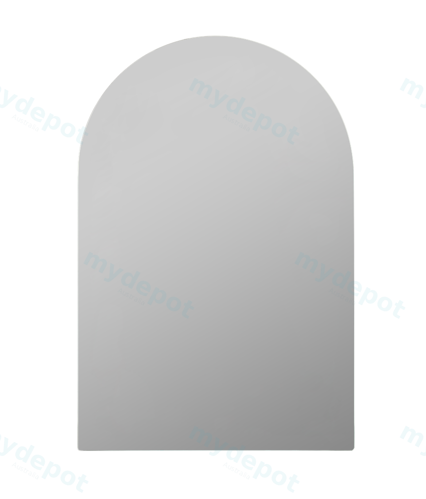600X900X150mm Matte Black Allison Arch Shaving Cabinet