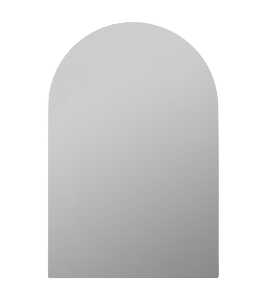 [55963] 600X900X150mm Matte White Allison Arch Shaving Cabinet