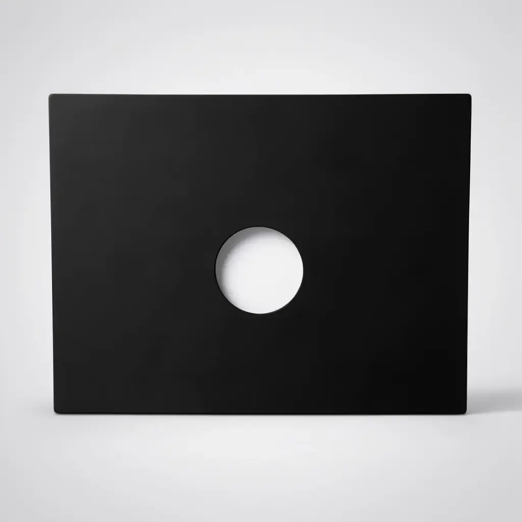 [50696] 605x465x15mm Balck Zero Silica Quartz Square Corner Stone Top