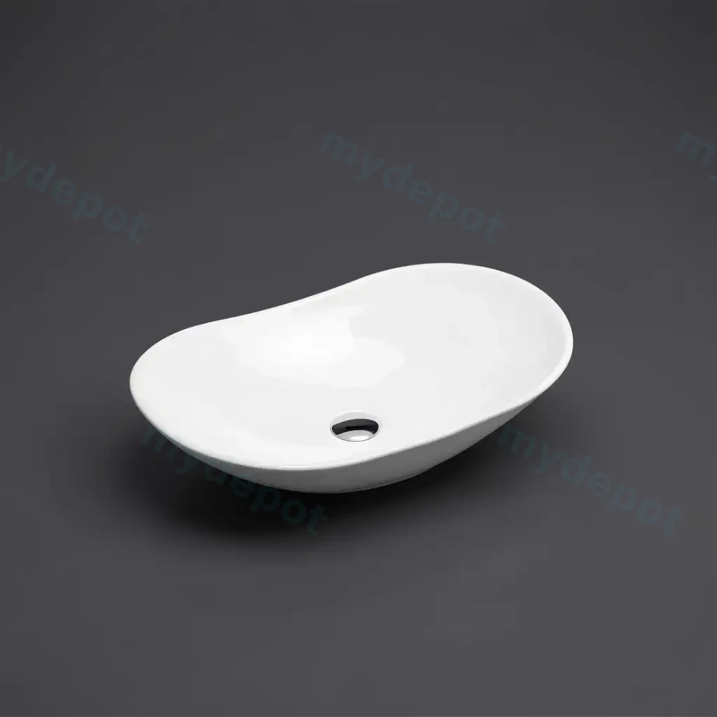640*370*150mm Above Counter Oval Basin