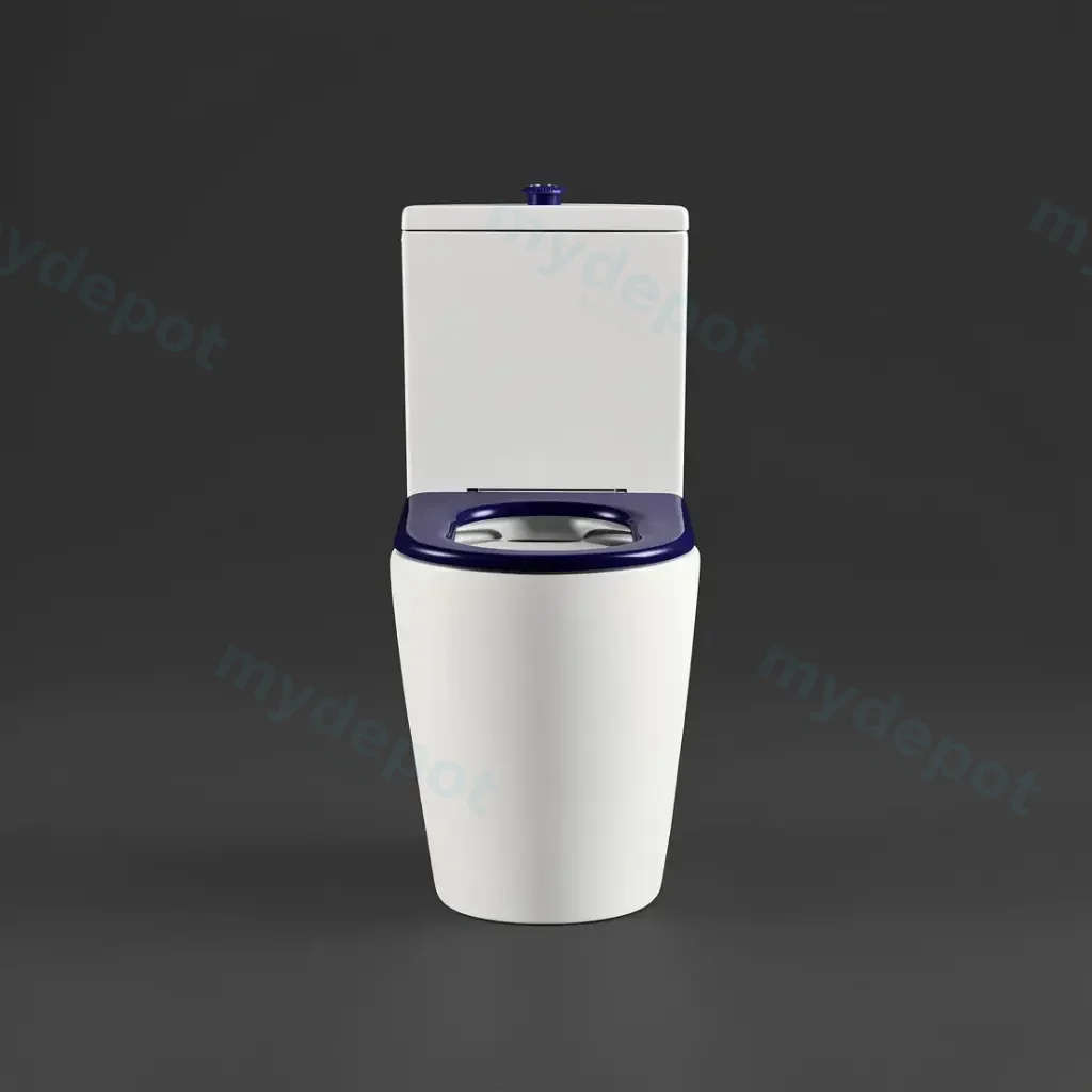 650×380×800mm Hadden Wall Faced Toilet Suite Rimless Flush