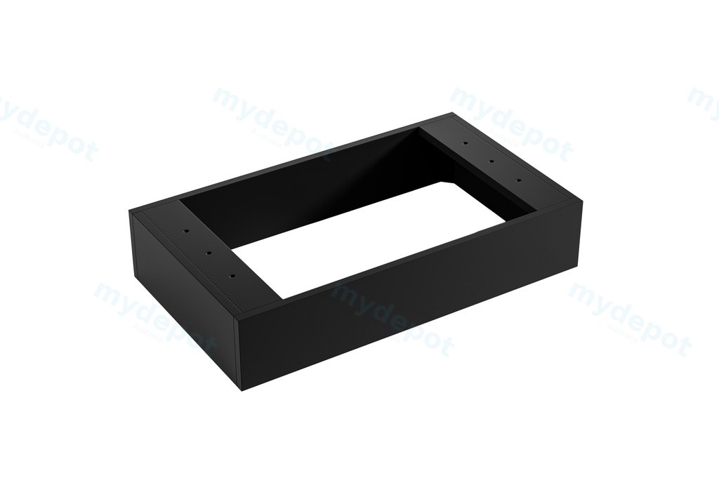 [56697] 740X340X150 Matte Black Kickboard