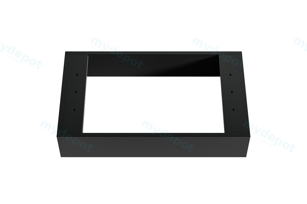 [56692] 740X435X150 Matte Black Kickboard
