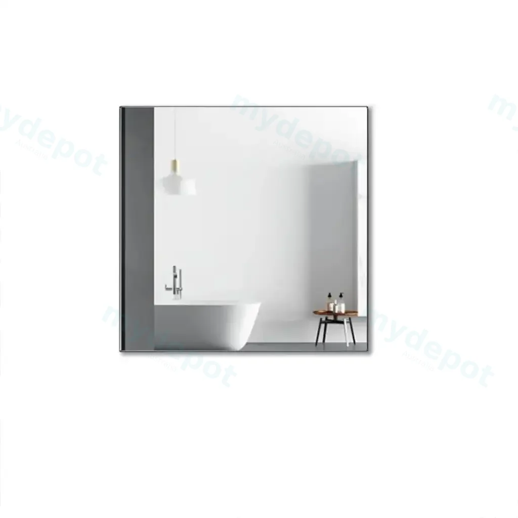 [85026/PM7575] 750X750mm Pencil Edge Square Plain Mirror
