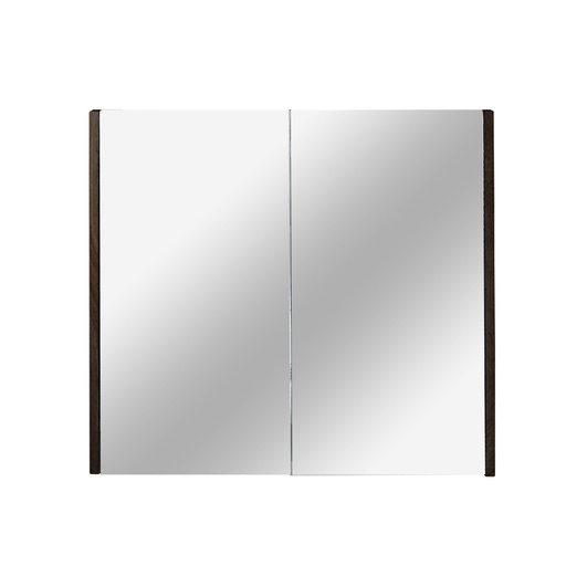 750mm Dark Grey MDF 2 Doors Pencil Edge Shaving Cabinet