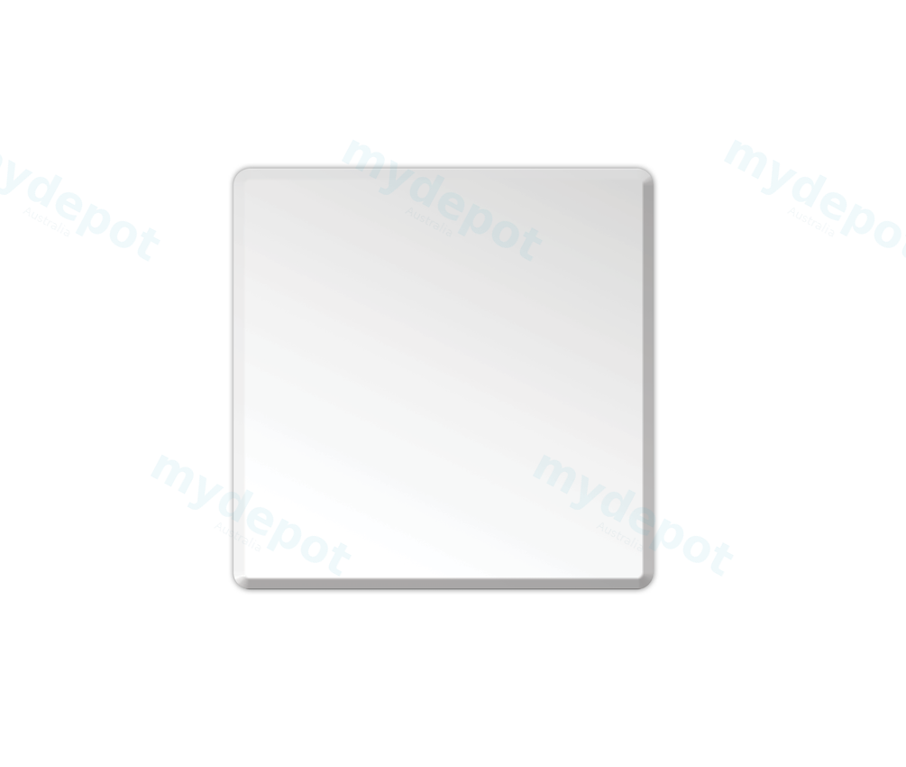 [55882] 750X750X5mm Recta Bevel Edge Mirror