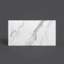 750mm White Marble Look Sintered Stone Top Matte Finish Benchtop