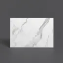 750mm White Marble Look Sintered Stone Top Matte Finish Benchtop