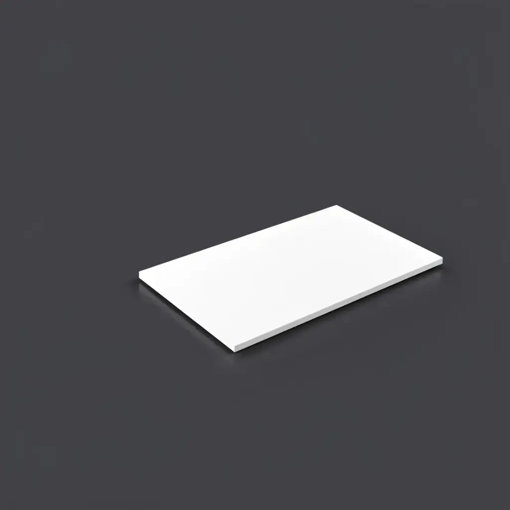 [56099] 755X465X12mm Matte White Solid Surface Blanco Stone Top