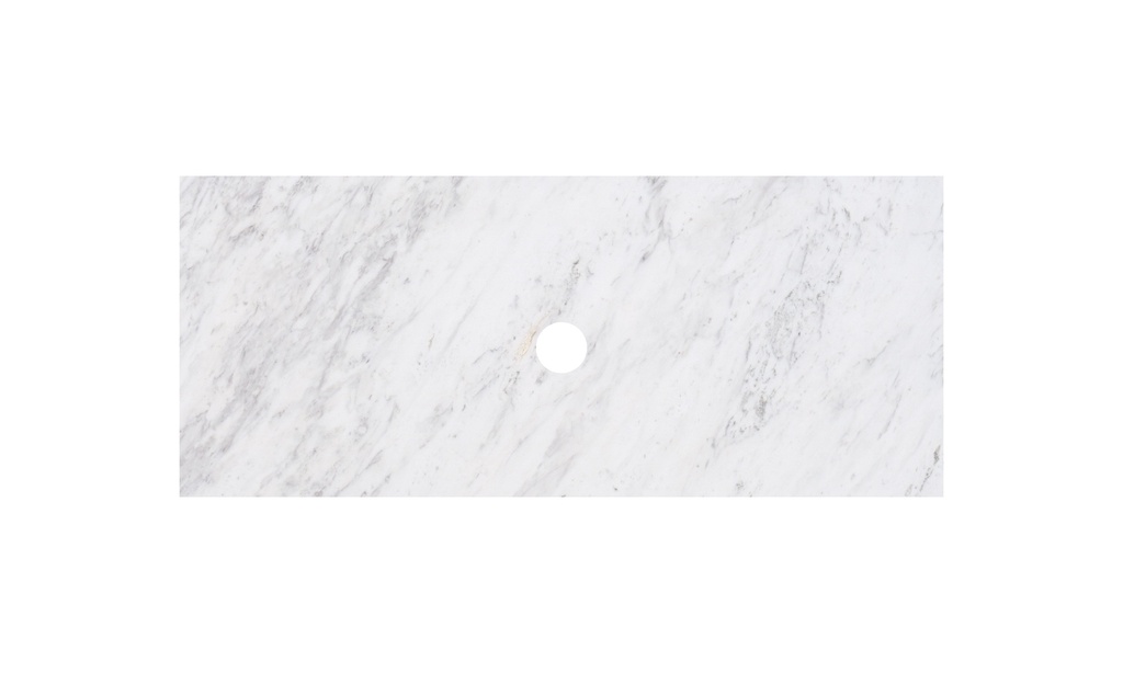 [56340] 755X465X18mm Carrara White Marble Stone Top
