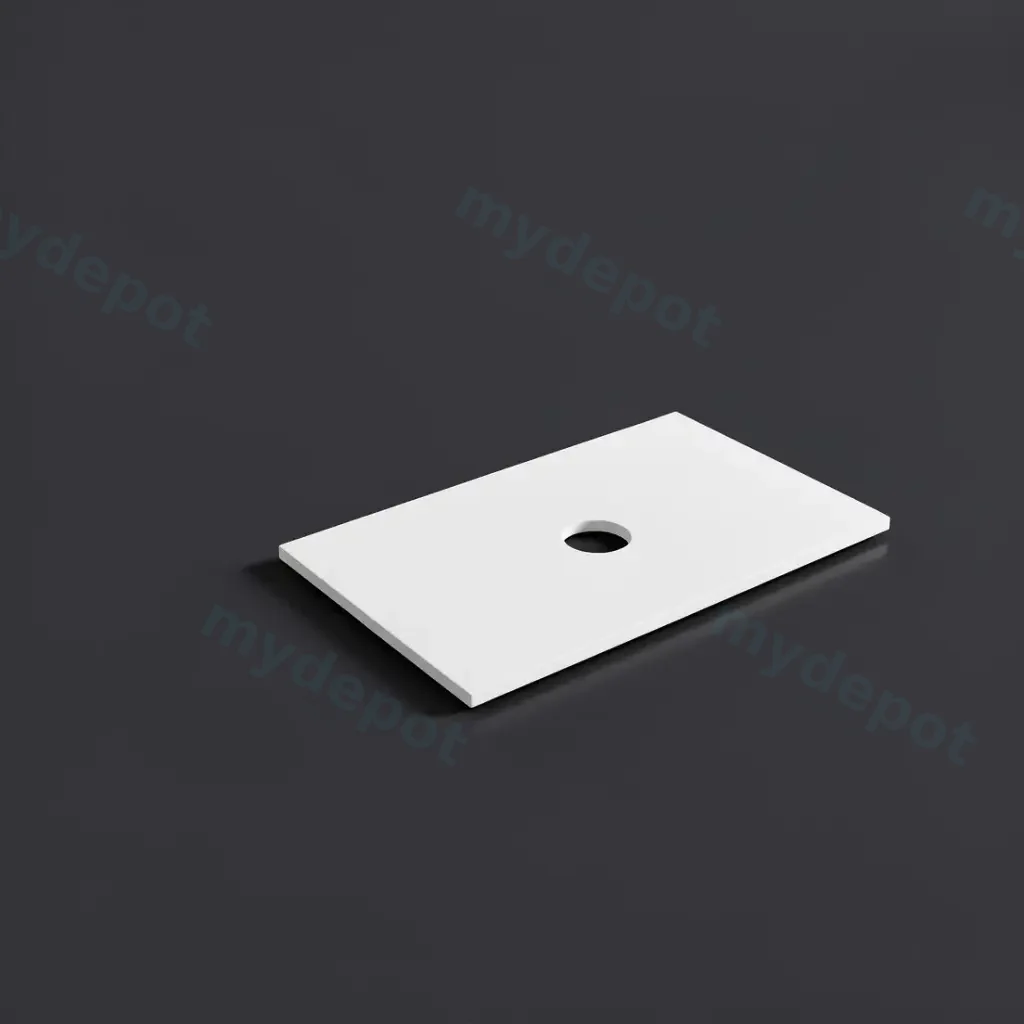 755X465X20mm Blanco White(WG034) Zero Silica Engineer Stone Top