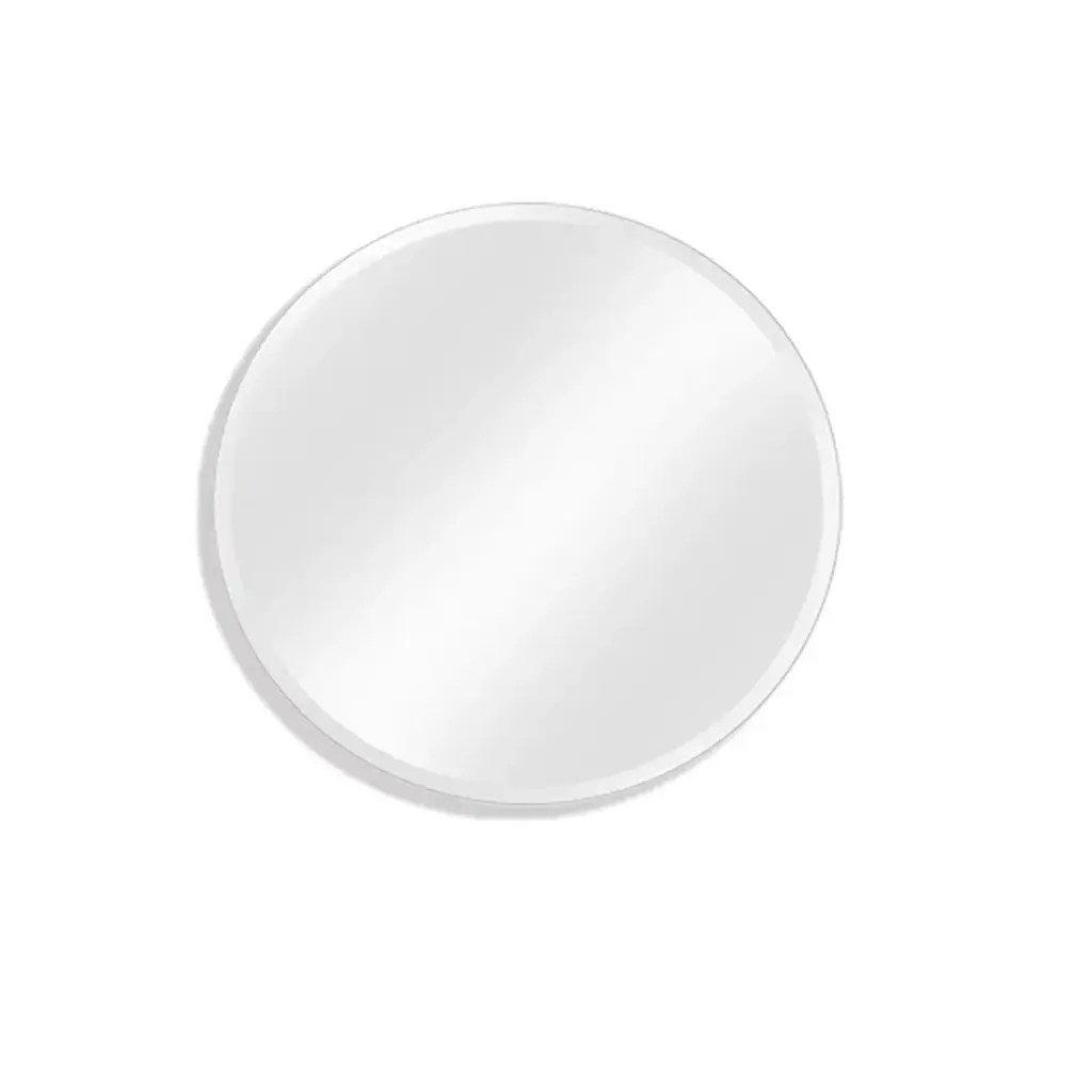 800mm Bevel Edge Round Plain Mirror