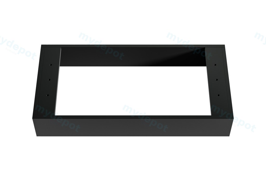 890X435X150 Matte Black Kickboard