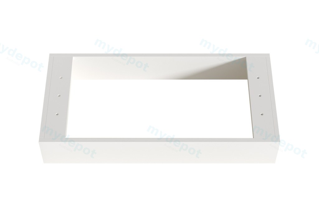 890X435X150 Matte White Kickboard