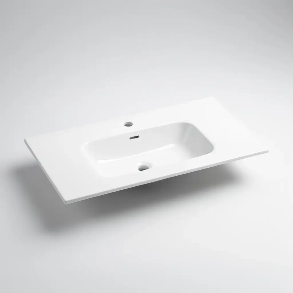 900x460x165mm Ora Basin Thin Edge Ceramic Top