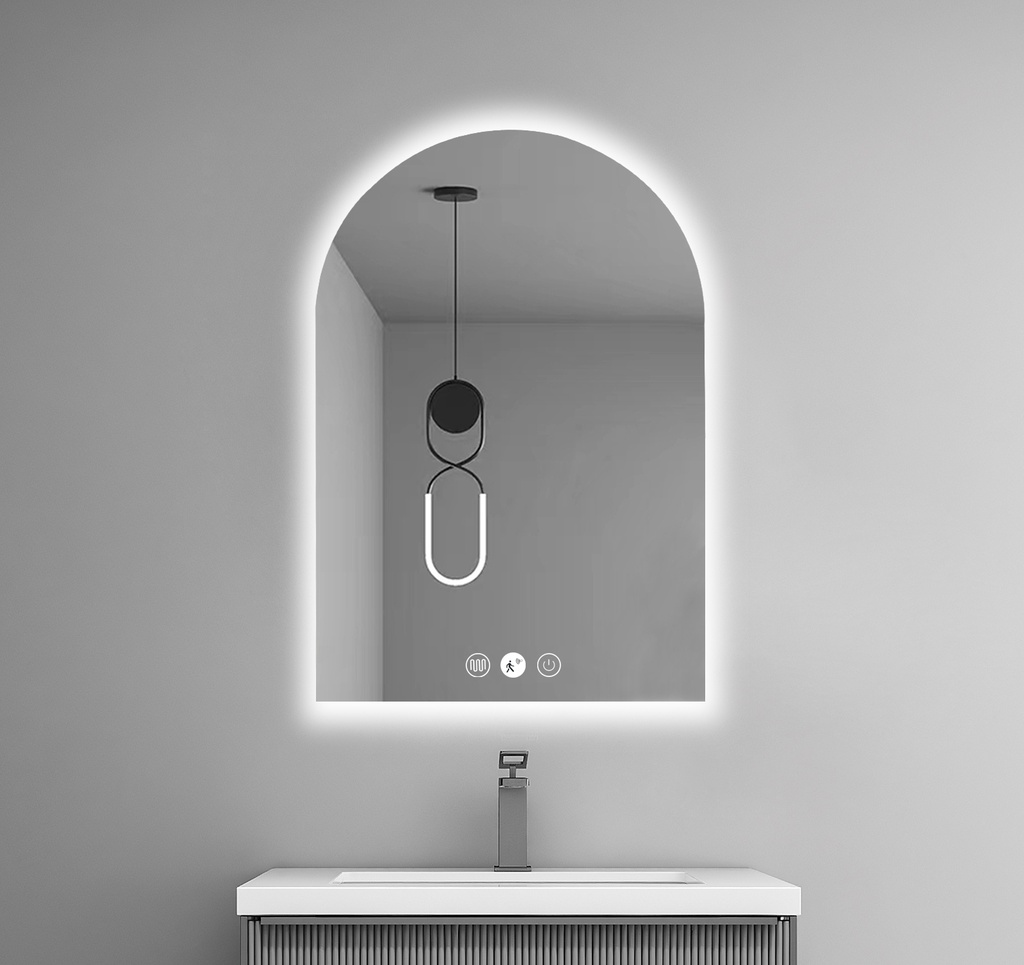 [50248] 900*600mm Arch Led Mirror
