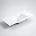 900L*360D*175HMM NANA GLOSS WHITE THIN EDGE CERAMIC TOP