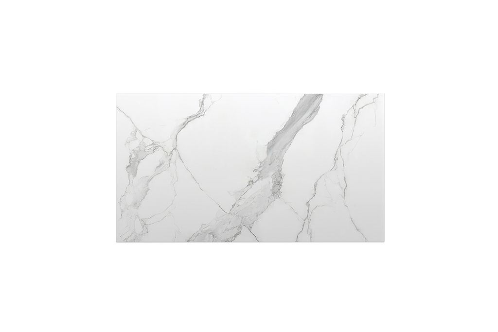 [90171/K95ST-WM] 900mm White Marble Look Sintered Stone Top Matte Finish Benchtop