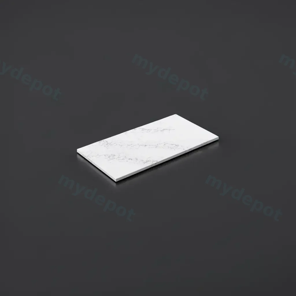 [56357] 905X465X20mm Calacatta White (WG486) Zero Silica Engineer Stone Top