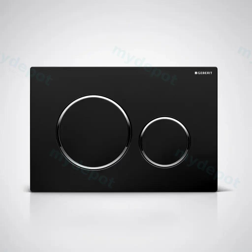 [56193] ABS Black/ Chrome / Black Push Button 115.882.Km.1